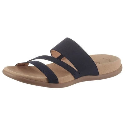Abbildung von Gabor Pantolette flach, Damen, Größe: 37, Blau Schuhe