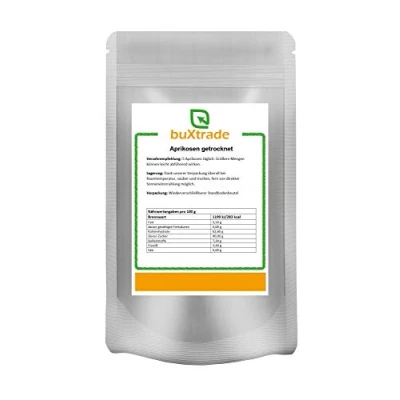 Abbildung von Getrocknete Aprikosen ungesüsst ungezuckert Aprikose ungeschwefelt Versch. Mengen (250 g)