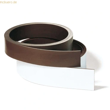Abbildung von Franken Magnetband 20mmx1000cm 0,8mm weiß