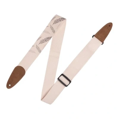 Abbildung von Levy&#039;s Leathers 2&quot; Cotton Guitar Strap with Decorative Print and Suede Ends. Tri glide adjustable to 65&quot; (MC8U 007)
