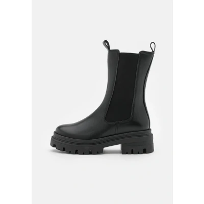 Abbildung von Tamaris Stiefel, Damen, Größe: 38, Black leather Schuhe