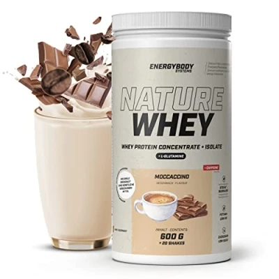 Abbildung von Nature Whey Moccaccino. Eiweißshake ohne künstliche Verdickungsmittel. 600 g