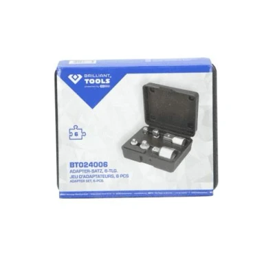 Abbildung von KS TOOLS BT024006 Vergrößerungs / Reduzieradapter Satz, Knarre 10 (3/8&quot;), 12,5 (1/2&quot;), 6,3 (1/4&quot;)