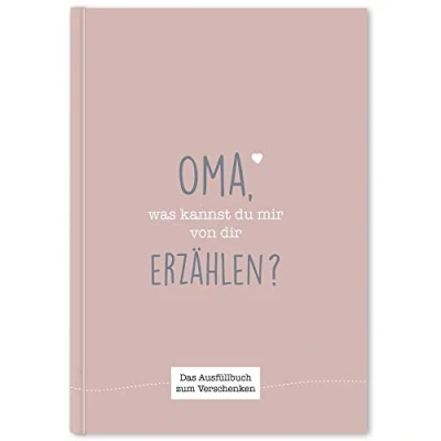 Abbildung von CUPCAKES &amp; KISSES Notizbuch Oma was kannst du erzählen