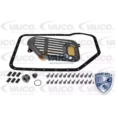 Abbildung von VAICO V10 3213 BEK Teilesatz, Ölwechsel Automatikgetriebe mit Dichtung Dichtring EXPERT KITS + AUDI: A6 C5 Avant, A4 B6 A8 D2