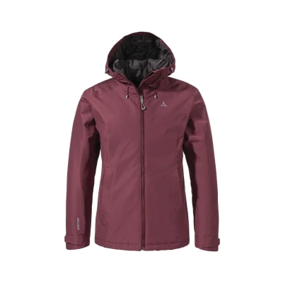 Abbildung von Schöffel Regenjacke / wasserabweisende Jacke, Damen, Größe: 40, Pink