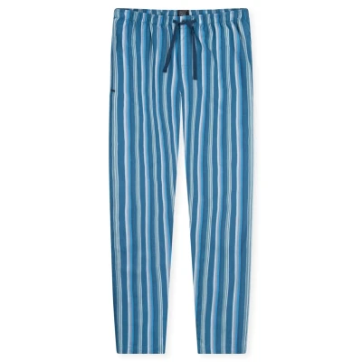 Abbildung von Schiesser Herren Lange Schlafhose Mix + Relax Pyjamaunterteil, Aquarium_182192, 50