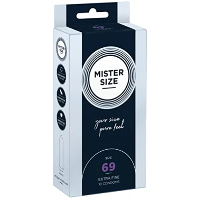 Abbildung von MISTER.SIZE 69 mm Kondome 10 Stück