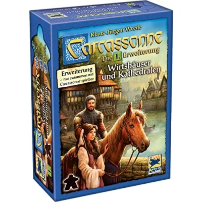 Abbildung von Carcassonne Wirtshäuser und Kathedralen, Brettspiel