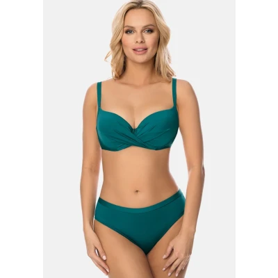 Abbildung von Vivisence Padded Bikinitop, Damen, Größe: 85D, Green
