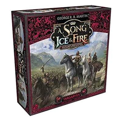 Abbildung von CMON, A Song of Ice &amp; Fire Targaryen, Starterset, Tabletop, 2 Spieler, Ab 14+ Jahren, 45+ Minuten, Deutsch, Mehrsprachig, Mehrfarbig, Bunt