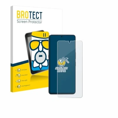Abbildung von BROTECT Entspiegelungs Schutzglas für Cubot Max 5 Schutz Folie Panzerfolie Glas Matt [Extrem Kratzfest 9H, Anti Reflex, Fingerprint]