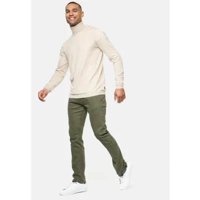Abbildung von Indicode Jeans Straight Leg, Herren, Größe: 30x32, Army