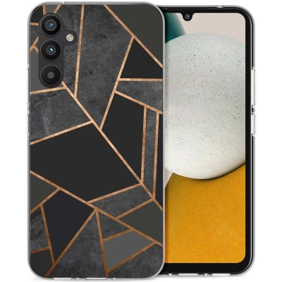 Abbildung von Samsung Galaxy A34 (5G) Hülle Silikon iMoshion Backcover/Soft Case Handyhülle Schwarz