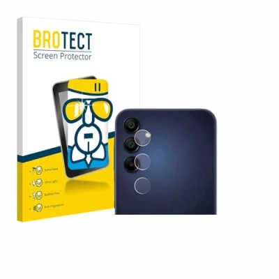 Abbildung von BROTECT Schutzglas für Samsung Galaxy A15 (NUR Kameraschutz) Schutzfolie Panzer Folie Glas [Extrem Kratzfest 9H, Anti Fingerprint, Ultra Transparent]