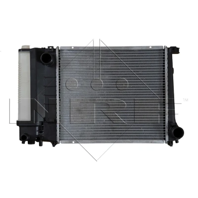 Abbildung von NRF EASY FIT 51351 Kühler, Motorkühlung Aluminium 380 327 30 mit Anbauteilen Kühlrippen gelötet BMW: 3 Cabrio, Limousine, Touring