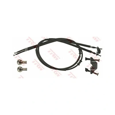 Abbildung von TRW GCH515 Handbremsseil 1760, 1580, 1550 Scheibenbremse OPEL: Astra H TwinTop, GTC, Schrägheck