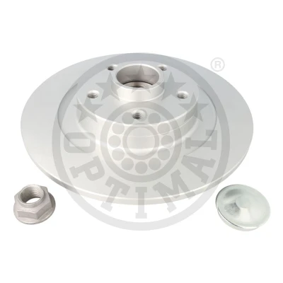 Abbildung von OPTIMAL 702976BS2 Bremsscheibe 300 11 5/5 voll beschichtet mit integriertem Radlager, ABS Sensor RENAULT: MEGANE 3 Grandtour