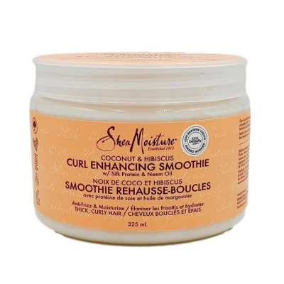 Abbildung von Shea Moisture Haarcreme Coconut &amp; Hibiscus Curl Enhancing Smoothie 340g