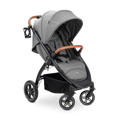 Abbildung von Hauck Kinder Buggy Uptown, Black Melange Grey, bis 22 kg belastbar