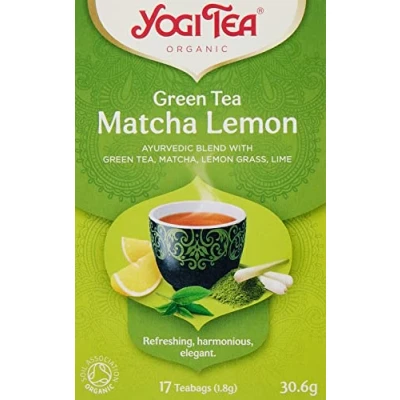 Abbildung von Yogi Tea Organic Matcha Lemon Green 17bag