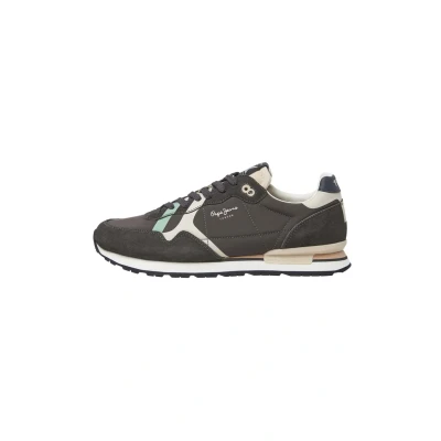 Abbildung von Pepe Jeans BRIT ROAD Sneaker low, Herren, Größe: 40, Graphite grey Schuhe