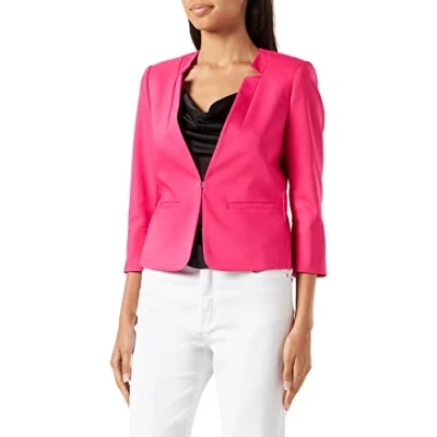Abbildung von comma D INTÉRIEUR Blazer, Damen, Größe: 44, Fuchsia