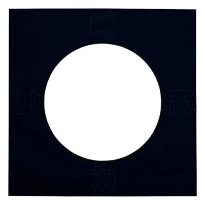 Abbildung von KOTO 4pcs. Square Surround (12cm) Schwarz, Dartscheibe Umrandung, kostengünstige &amp; langlebige verhindert Schäden an Wänden Dartspitzen