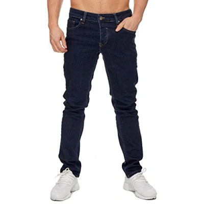Abbildung von Elara Jeans Slim Fit, Herren, Größe: W33x36, Blau