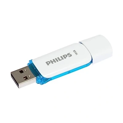 Abbildung von Philips Snow Edition 2.0 USB Flash Laufwerk 16GB für PC, Laptop, Computer Data Storage, Lesegeschwindigkeit bis zu 21 MB/s