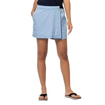 Abbildung von Jack Wolfskin Damen Lightsome W Skort, Blue Fog, 42 EU