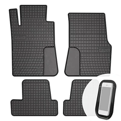 Abbildung von Gummimatten Auto Fußmatten Gummi Automatten Passgenau 4 teilig Set passend für Ford Mustang 2004 2014