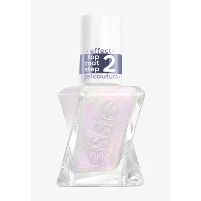Abbildung von essie Gel by Nagellack 563 blushed metal, schimmernder Überlack mit lichtreflektierendem Metallic Effekt &amp; bis zu 15 Tage Halt, 13,5 ml