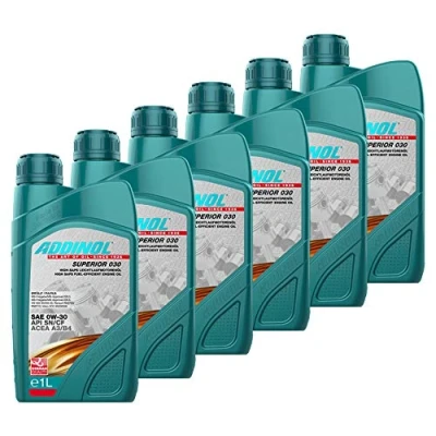 Abbildung von Addinol 6X Motoröl Motorenöl Motor Motoren Oil Engine Benzin Diesel 0W 30 Superior 030 1L 72097807