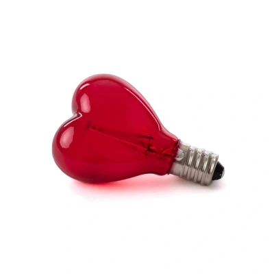 Abbildung von SELETTI LED Lampe E14 1W 5V, Mouse Lamp, Herz rot