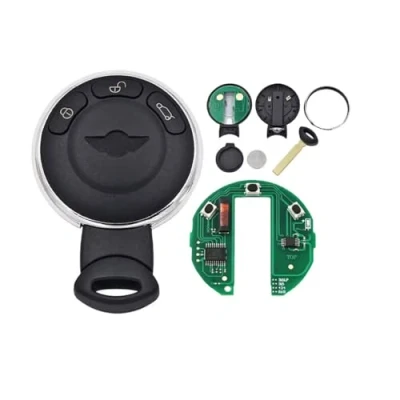 Abbildung von 3 Tasten Smart Remote Autoschlüssel Cas3 Stystem Fob für BMW Mini Cooper S ONE D Clubman Countryman Fernbedienung Key 868mhz KR55WK49333