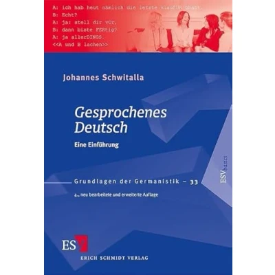 Abbildung von Gesprochenes Deutsch: Eine Einführung (Grundlagen der Germanistik)