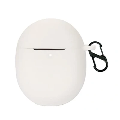 Abbildung von GIOPUEY Hülle Kompatibel mit Google Pixel Buds Pro/Buds Pro 2, Silikon Stoßfeste Schutzhülle, Ultradünn Case Cover, Kein Geruch, Weiß