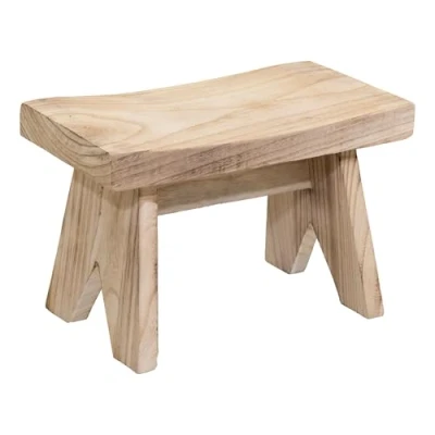 Abbildung von Spetebo Blumenhocker Holz Bank natur (rechteckig, 1 St., x Hocker), zur Dekoration mit Topfpflanzen aller Art
