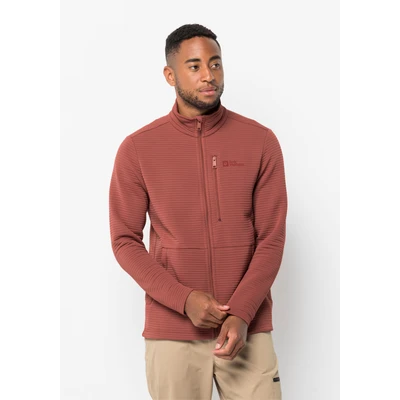 Abbildung von Jack Wolfskin Modesto Fleecejacke, Herren, Größe: Small, Barn red