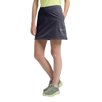 Abbildung von Jack Wolfskin Hiking Alpine Skort Sportrock, Damen, Größe: 40, Graphite