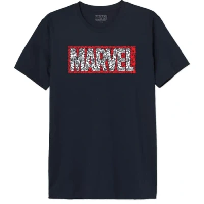 Abbildung von Marvel Herren Memarcots248 T Shirt, Marineblau, XXL