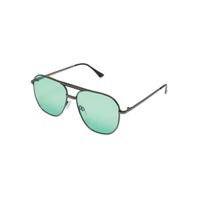 Abbildung von Urban Classics Manila Sonnenbrille, Größe: One Size, Gunmetal leaf