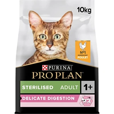Abbildung von 10 kg Pro Plan Katze Housecat Huhn/Reis...