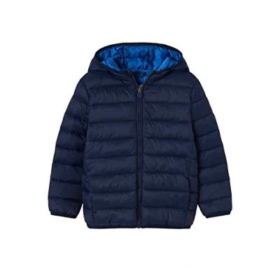 Abbildung von Vertbaudet Jungen Light Steppjacke mit Wattierung aus Recycling Polyester Marine 128