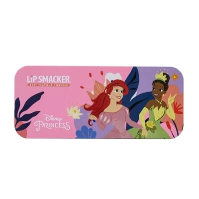 Abbildung von Lip Smacker Disney Princess Nagellackset Dose, Geschenkset mit Nagellacken für Kinder, Inklusive Aufkleber Inspiriert von Prinzessinnen