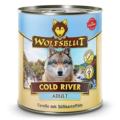 Abbildung von Wolfsblut Cold River Hundefutter für Erwachsene, 800 g, 6 Stück