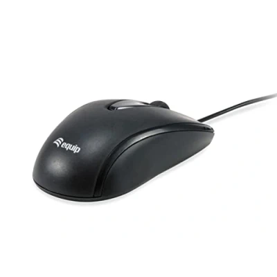 Abbildung von Equip 245114 Optische Maus USB Anschluss schwarz bis 1600dpi