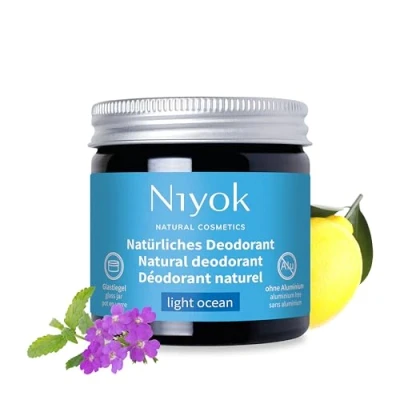 Abbildung von Niyok Deo Creme Natural Cosmetics Deocreme 2 in 1 Light Ocean 40 ml