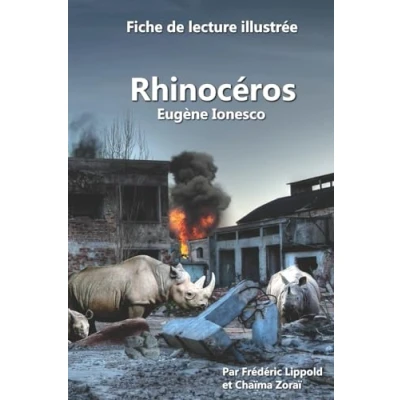 Abbildung von Fiche de lecture illustrée Rhinocéros, d&#039;Eugène Ionesco